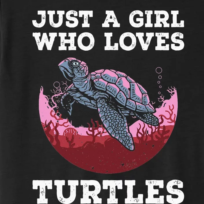 Funny Sea Turtle Design For  Turtle Lovers ChromaSoft Performance T-Shirt