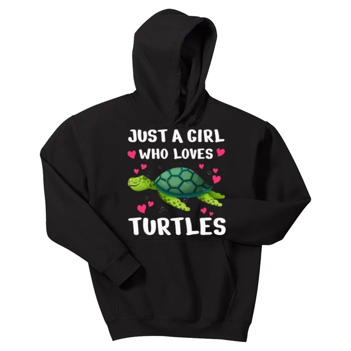 Funny Sea Turtle For  Turtle Lover Ocean Turtles Kids Hoodie