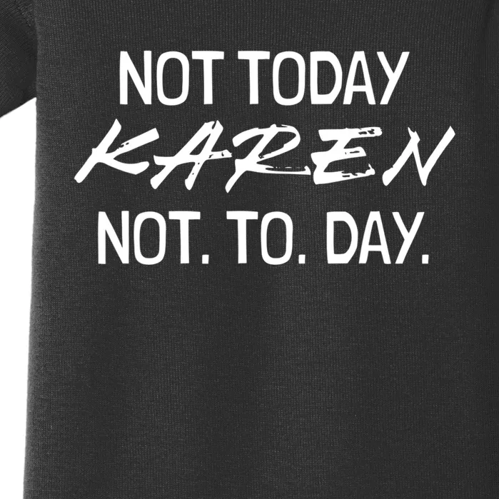 Funny Speak To The Manager Shhh Karen Gifts Not THAT Karen Baby Bodysuit