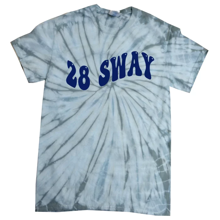 Funny sway text wavey design Tie-Dye T-Shirt