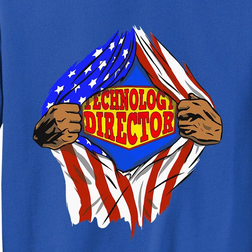 Funny Super Technology Director Hero Job Sweatshirt