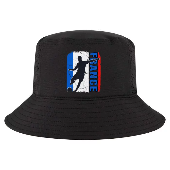 France Soccer Team French Flag Jersey Football Fans Cool Comfort Performance Bucket Hat