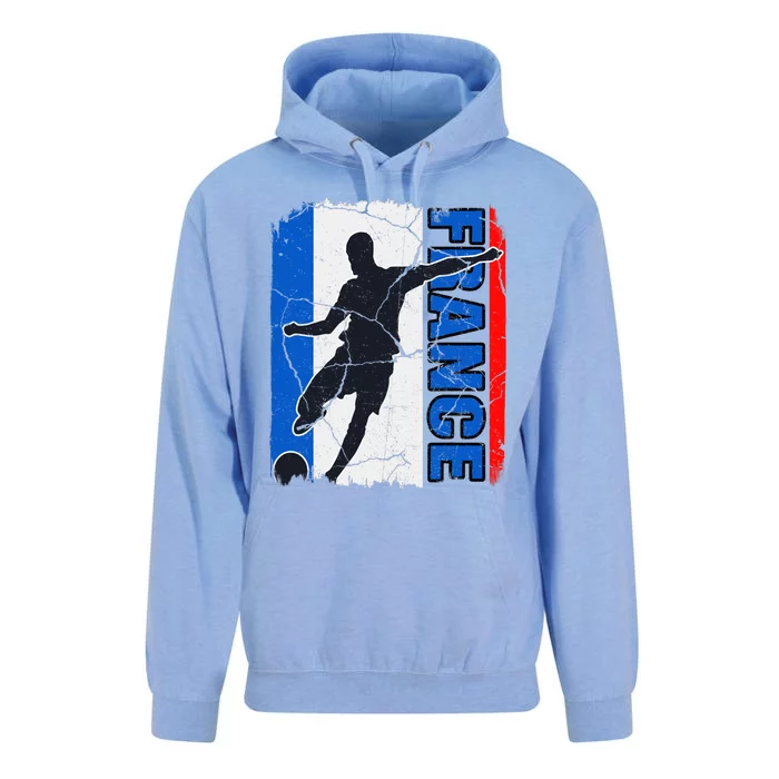 France Soccer Team French Flag Jersey Football Fans Unisex Surf Hoodie