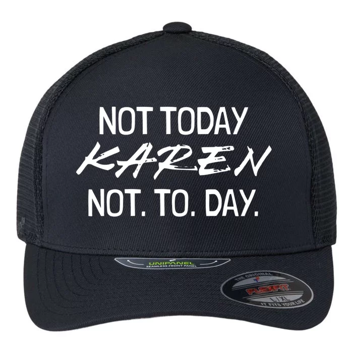 Funny Speak To The Manager Shhh Karen Gifts Not THAT Karen Flexfit Unipanel Trucker Cap