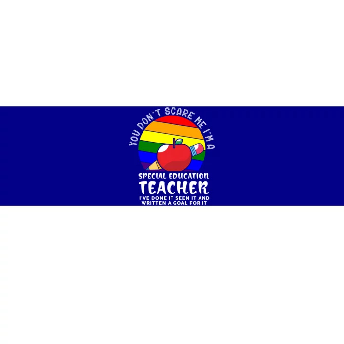 Funny Sped Teacher Sped Ed Retro Special Education Teacher Cute Gift Bumper Sticker