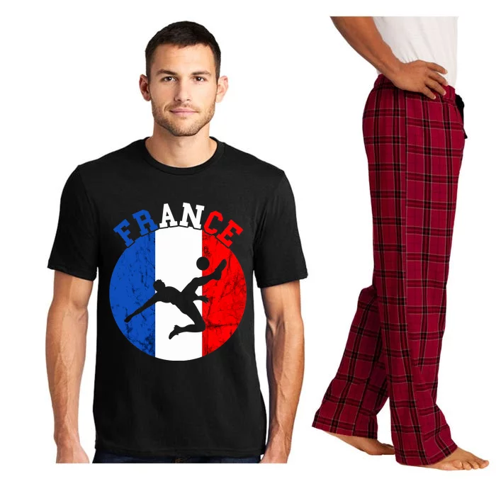 France Soccer Team Player France Soccer Team French Pride Pajama Set