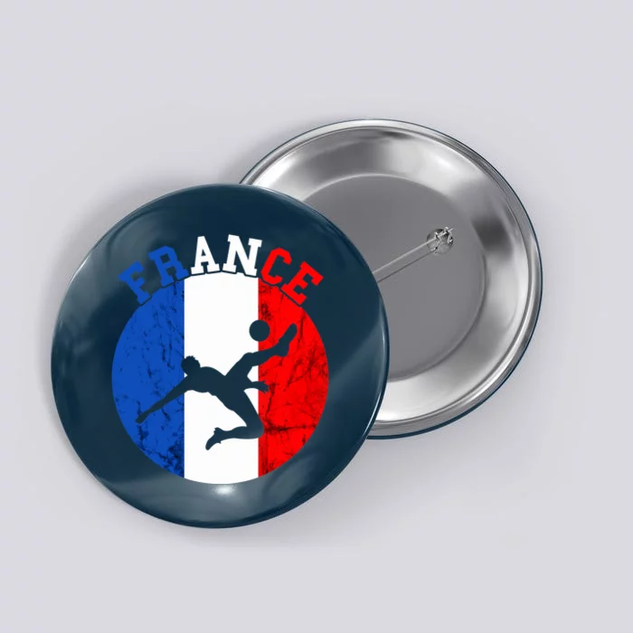 France Soccer Team Player France Soccer Team French Pride Button