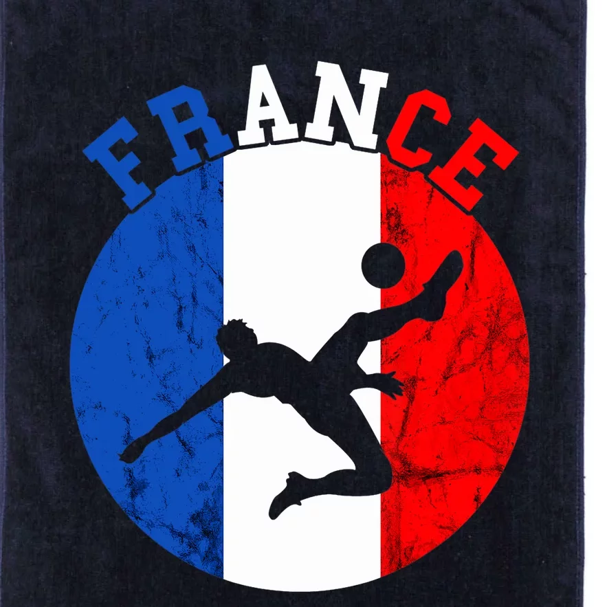 France Soccer Team Player France Soccer Team French Pride Platinum Collection Golf Towel