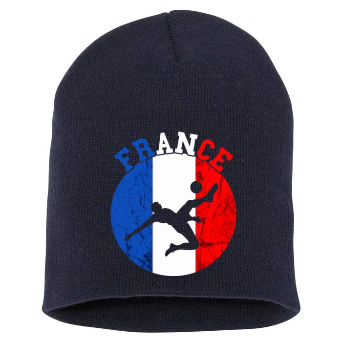 France Soccer Team Player France Soccer Team French Pride Short Acrylic Beanie