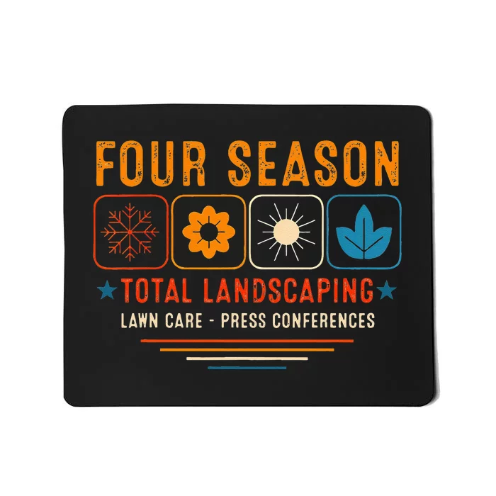 Four Season Total Landscaping Lawn Care Ladscape Architect Mousepad