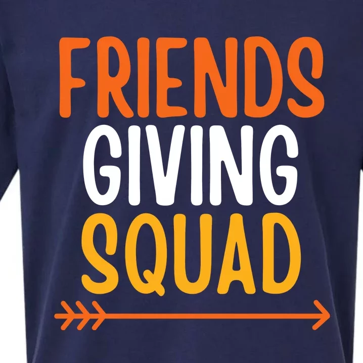 Friendsgiving Squad Thanksgiving Friendship Friends Giving Sueded Cloud Jersey T-Shirt