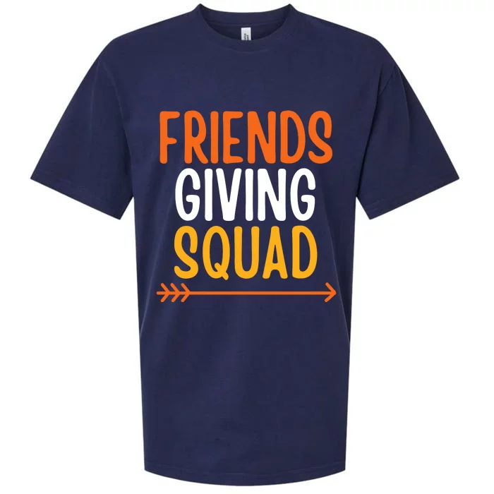 Friendsgiving Squad Thanksgiving Friendship Friends Giving Sueded Cloud Jersey T-Shirt