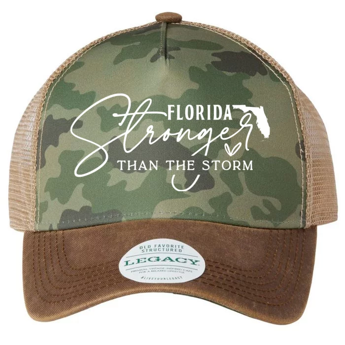 Florida Stronger Than The Storm Hurricane Milton Legacy Tie Dye Trucker Hat