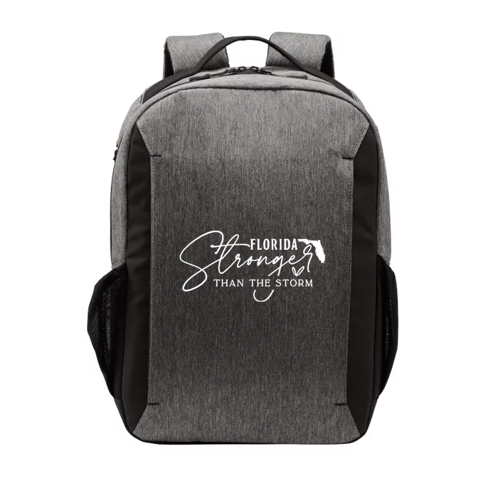 Florida Stronger Than The Storm Hurricane Milton Vector Backpack