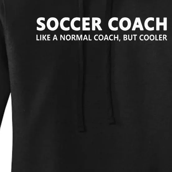 Funny Soccer Trainer Definition Soccer Coach Women's Pullover Hoodie