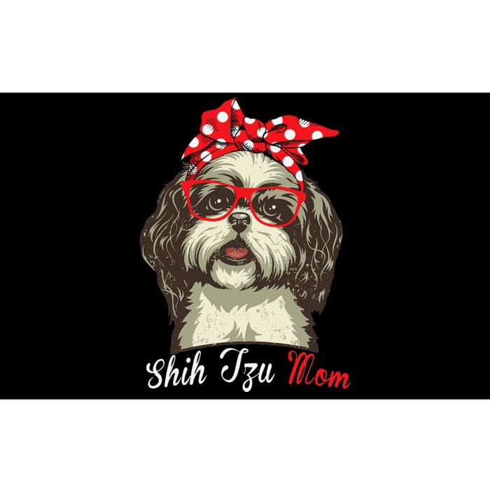 Funny Shih Tzu mom for Shih Tzu Dog Lovers Bumper Sticker