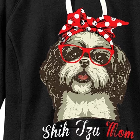 Funny Shih Tzu mom for Shih Tzu Dog Lovers Women's Fleece Hoodie