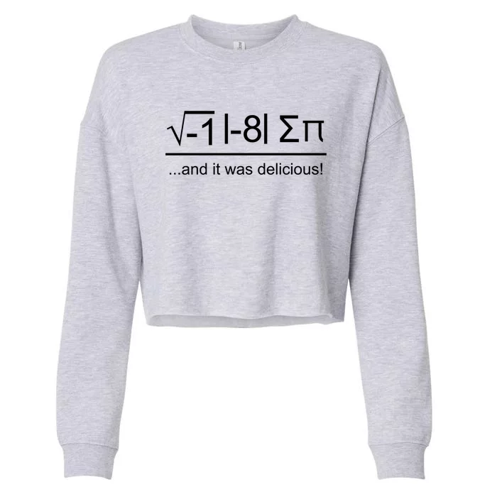 Funny Science Teacher Physicist Physics Meaningful Gift Cropped Pullover Crew