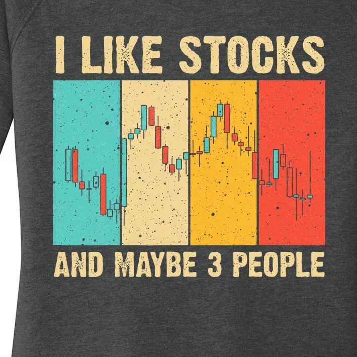 Funny Stock Trading Stockbroker Day Trading Marketing Lovers Women's Perfect Tri Tunic Long Sleeve Shirt