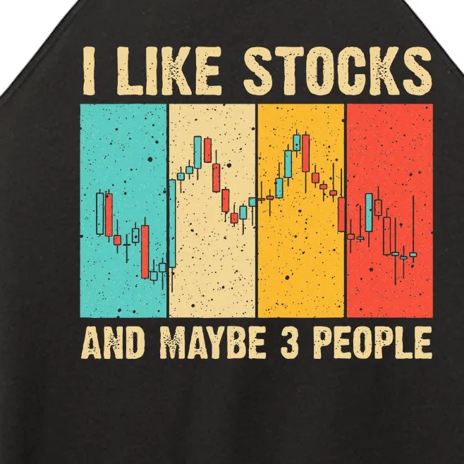 Funny Stock Trading Stockbroker Day Trading Marketing Lovers Women’s Perfect Tri Rocker Tank