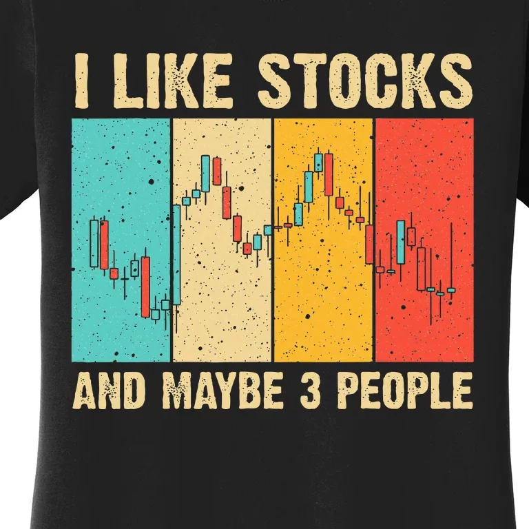 Funny Stock Trading Stockbroker Day Trading Marketing Lovers Women's T-Shirt