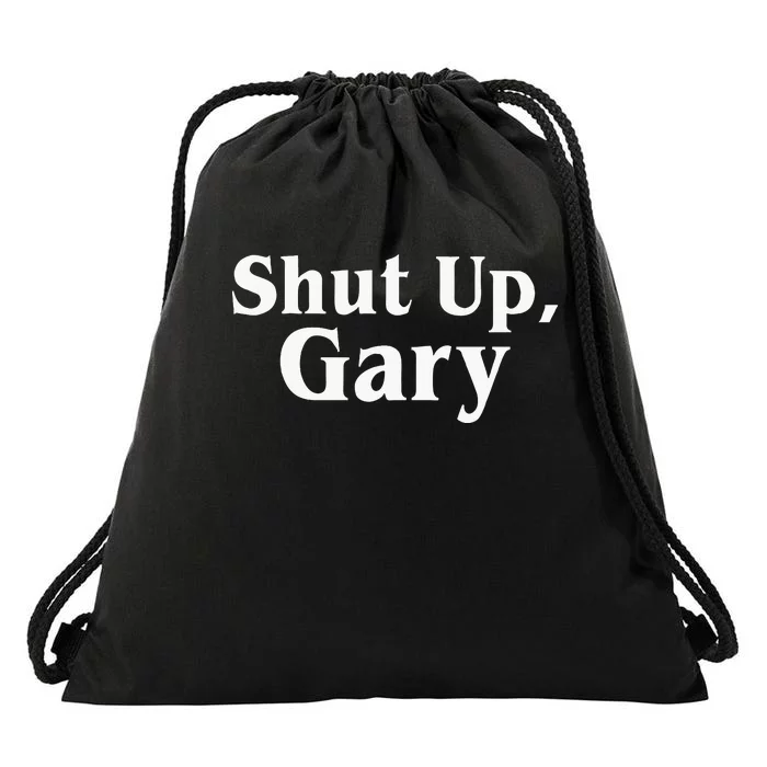 Football Shut Up Gary Drawstring Bag