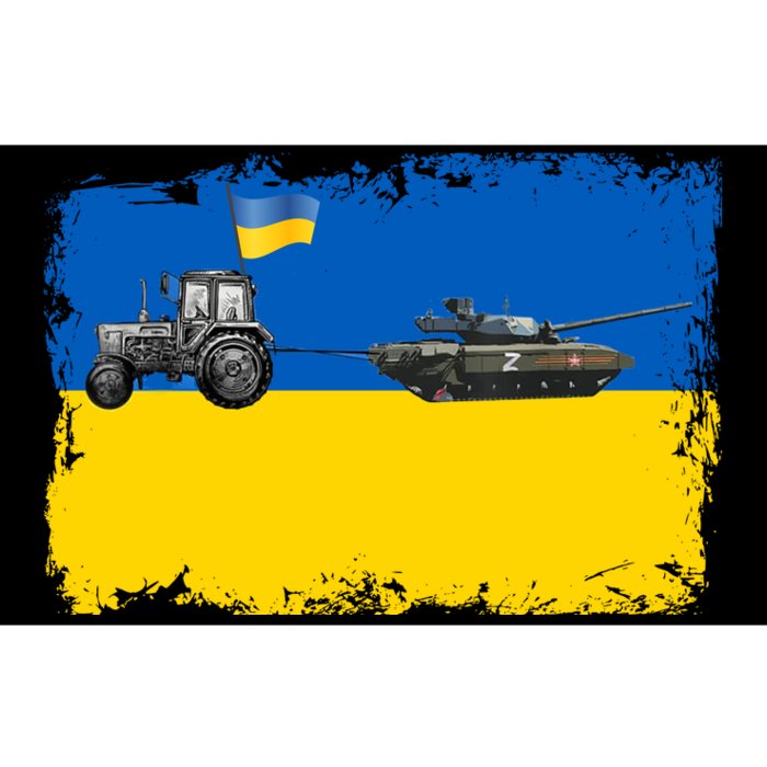 Farmer Support Ukraine Bumper Sticker