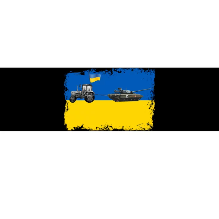 Farmer Support Ukraine Bumper Sticker