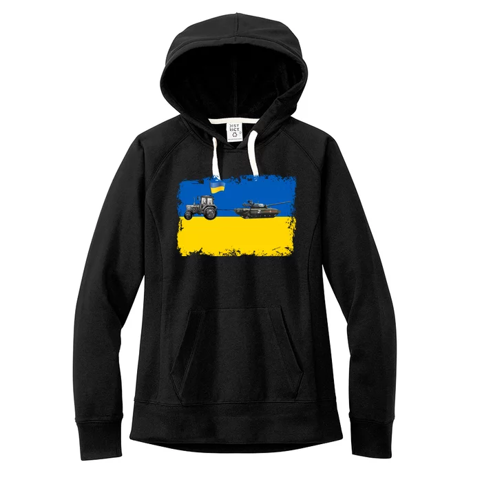 Farmer Support Ukraine Women's Fleece Hoodie