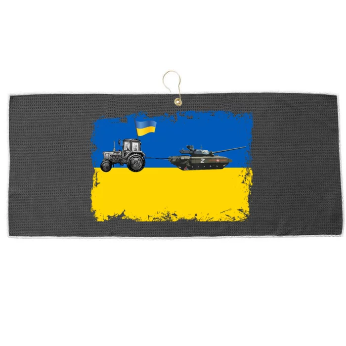 Farmer Support Ukraine Large Microfiber Waffle Golf Towel