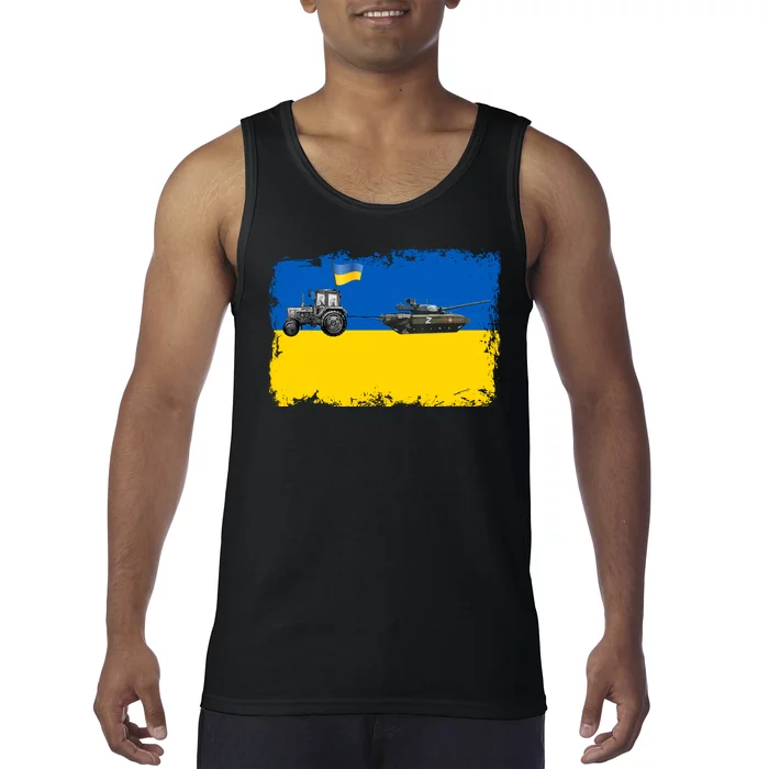 Farmer Support Ukraine Tank Top