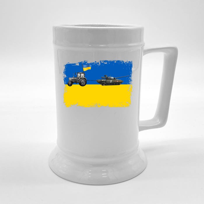 Farmer Support Ukraine Front & Back Beer Stein