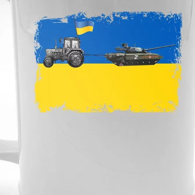 Farmer Support Ukraine Front & Back Beer Stein