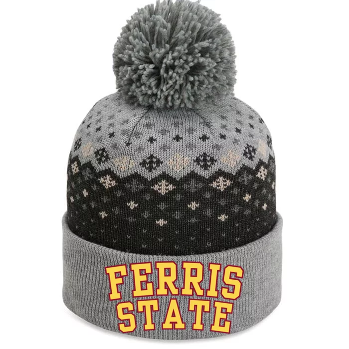 Ferris State University The Baniff Cuffed Pom Beanie