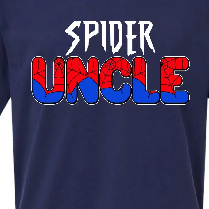 Funny Spider Uncle Matching Family Shirts Sueded Cloud Jersey T-Shirt