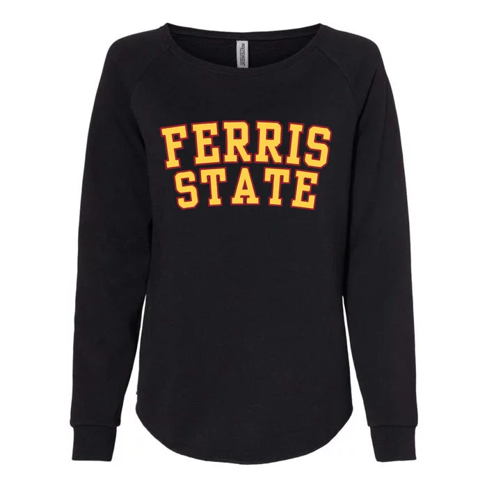 Ferris State University Womens California Wash Sweatshirt