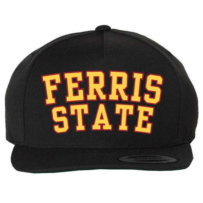 Ferris State University Wool Snapback Cap