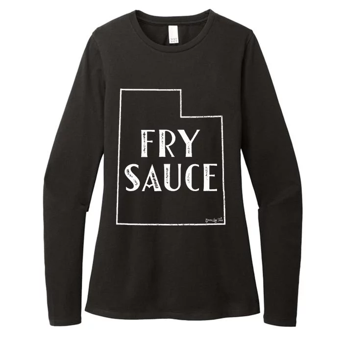 Fry Sauce Utah Salt Lake City Womens CVC Long Sleeve Shirt