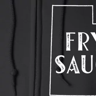 Fry Sauce Utah Salt Lake City Full Zip Hoodie