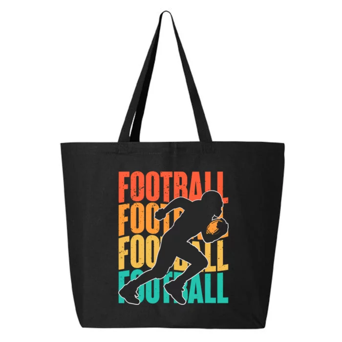 Football Season Vintage Party 25L Jumbo Tote