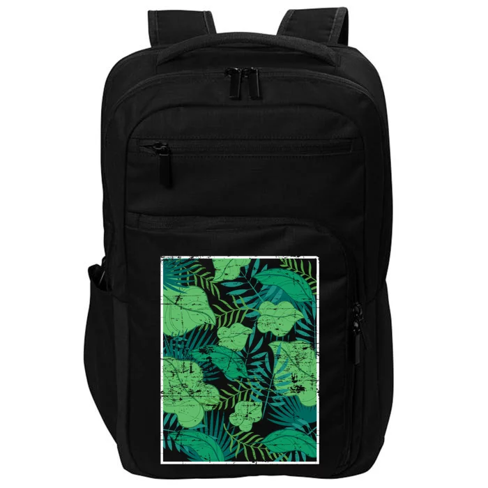 Floral Summer Vibes Exotic Flowers Vacay Tropical Summer Cute Gift Impact Tech Backpack