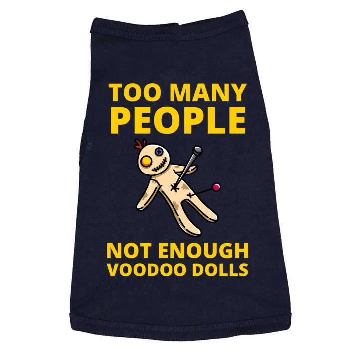 Funny Sarcastic Voodoo Doll Gift Doggie Tank