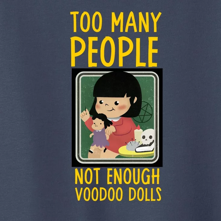 Funny Sarcastic Voodoo Doll Gift Toddler T-Shirt