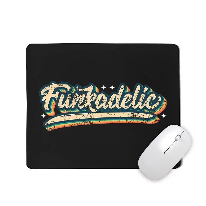 Funk & Soul Vintage Look Slang 70s Costume 80s Mousepad