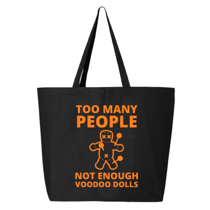 Funny Sarcastic Voodoo Doll Gift 25L Jumbo Tote