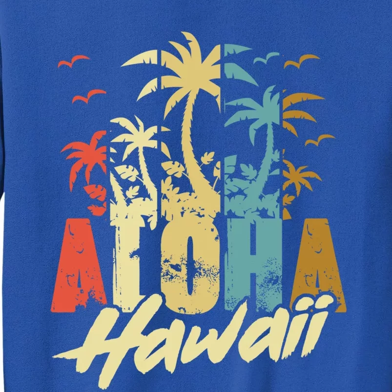 Funny Summer Vacation Aloha Hawaii Family Matching Gift Tall Sweatshirt