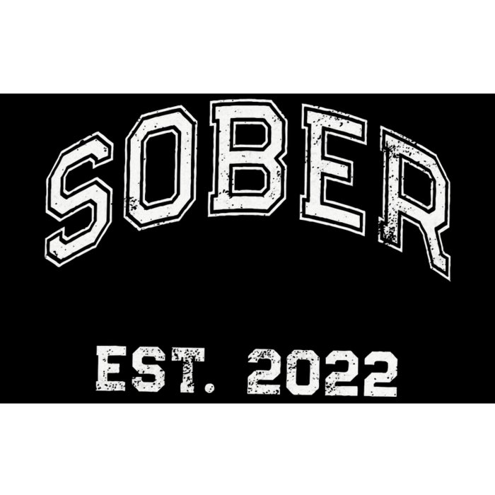 Funny Sober Varsity Est. 2024 Sobriety Celebrate Recovery Aa Bumper Sticker