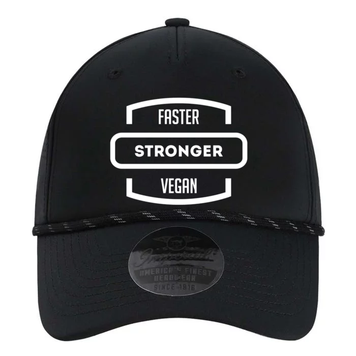 Faster Stronger Vegan: Vegetarian Gym Cool Gift Performance The Dyno Cap