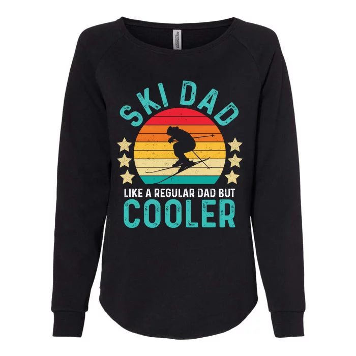 Funny Ski Vintage Skiing Lover Gift Womens California Wash Sweatshirt