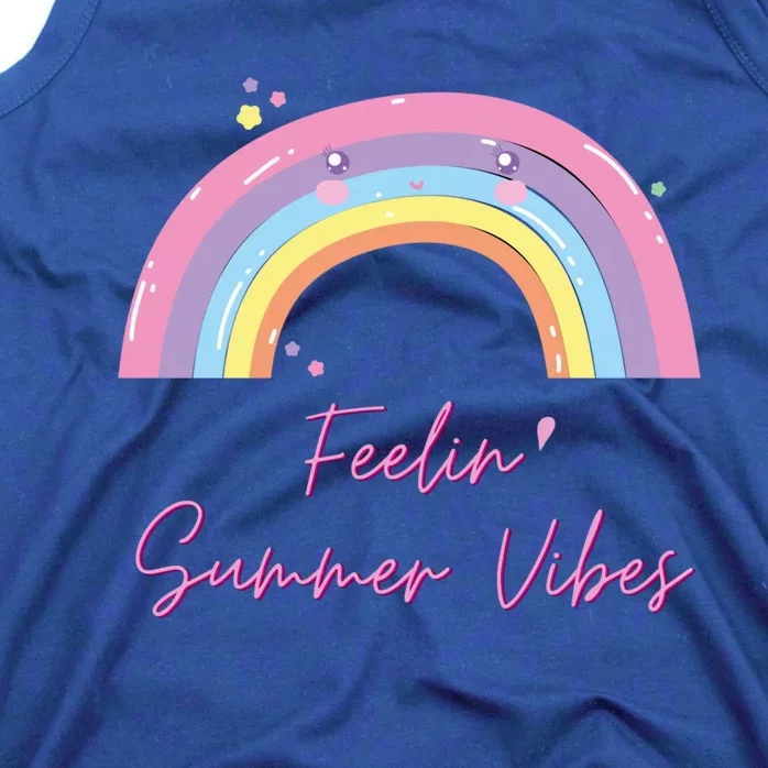 Feelin' Summer Vibes Bring On Sunshine Sunny Day Summer Love Gift Tank Top